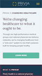 Mobile Screenshot of priviahealth.com